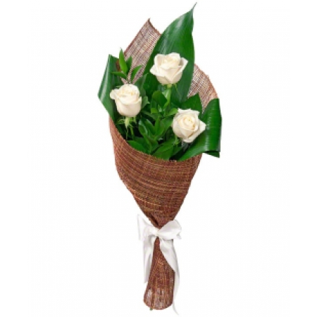 Magnificent White - 3 Stems Bouquet